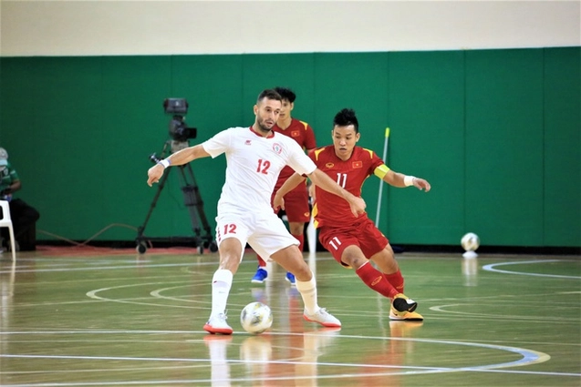 Video tổng hợp: Futsal Việt Nam 0-0 Futsal Lebanon (Playoff World Cup 2021)