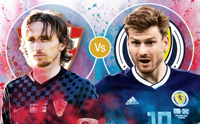 Video tổng hợp Croatia 3-1 Scotland (Bảng D VCK Euro 2020)