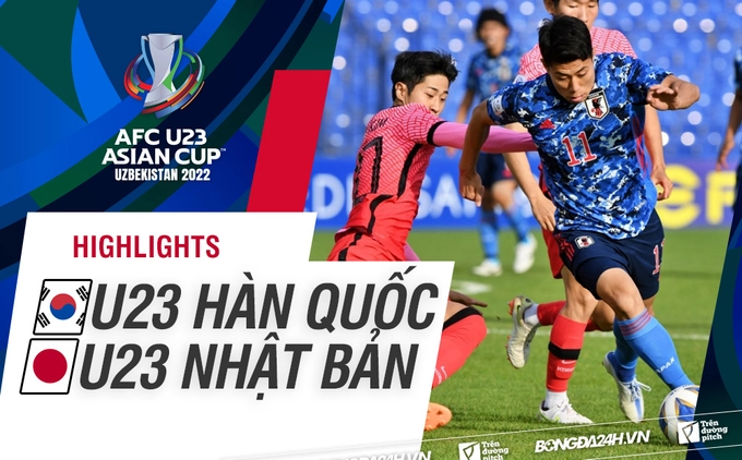 Video tổng hợp: U23 Hàn Quốc 0-3 U23 Nhật Bản (Tứ kết U23 châu Á 2022)