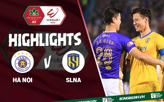 Video tổng hợp: Hà Nội 2-1 SLNA (Vòng 10 V.League 2022)