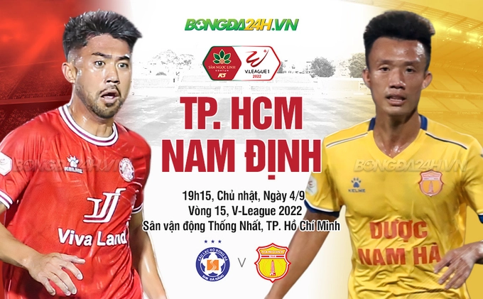 Video tổng hợp: TPHCM 0-1 Nam Định (Vòng 15 V.League 2022)