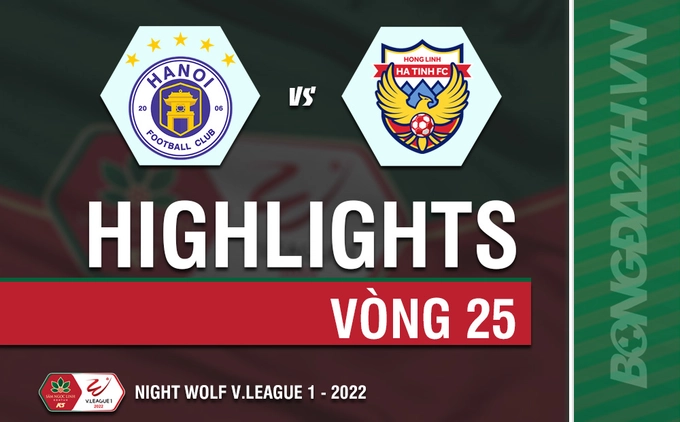 Highlights Hà Nội vs Hà Tĩnh: Đánh bại đội khách, Niềm tự hào thủ đô vô địch sớm