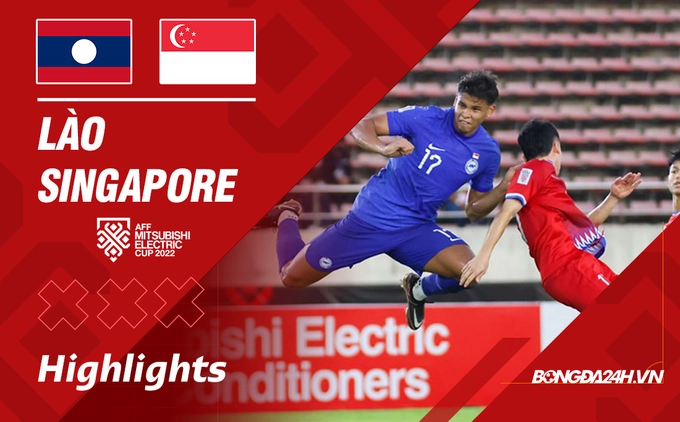 Highlights Lào - Singapore | Voi rừng hết cửa đi tiếp | Bảng B AFF Cup 2022
