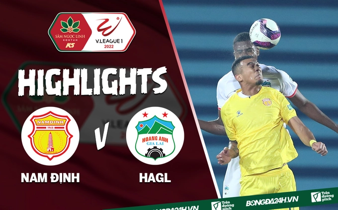 Video tổng hợp: Nam Định 0-0 HAGL (Vòng 1 V.League 2022)
