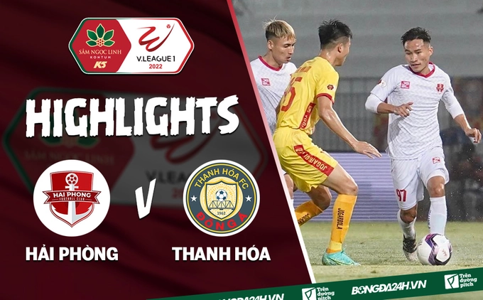 Video tổng hợp: Hải Phòng 1-1 Thanh Hóa (Vòng 3 V.League 2022)