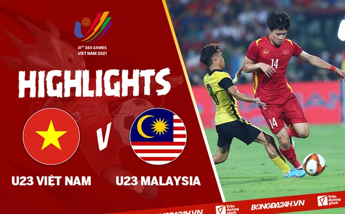 Video tổng hợp: U23 Việt Nam 1-0 U23 Malaysia (Bán kết SEA Games 31)