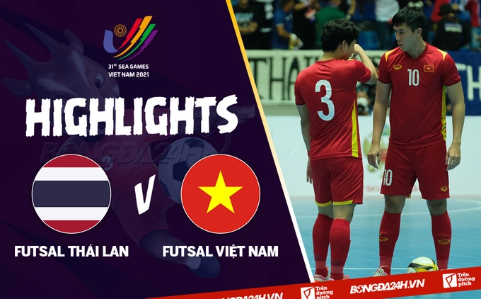 Video tổng hợp: Futsal Thái Lan 2-0 Futsal Việt Nam (SEA Games 31)