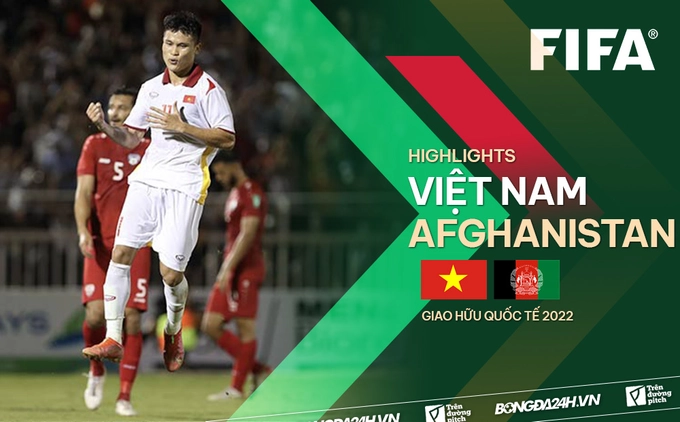 Video tổng hợp: Việt Nam 2-0 Afghanistan (Giao hữu Quốc tế 2022)