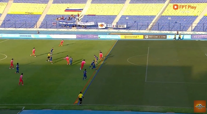 VAR công nhận bàn thắng đẹp mắt của U23 Hàn Quốc trước Thái Lan