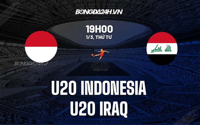 Chơi hơn người, U20 Indonesia vẫn thua đau Iraq
