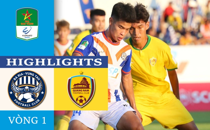 Video tổng hợp: Vũng Tàu - Quảng Nam (Hạng nhất quốc gia 2023)