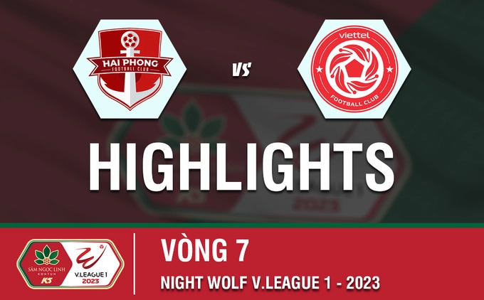 Highlights Hải Phòng - Viettel | Chia điểm tại Lạch Tray | Vòng 7 V.League 2023