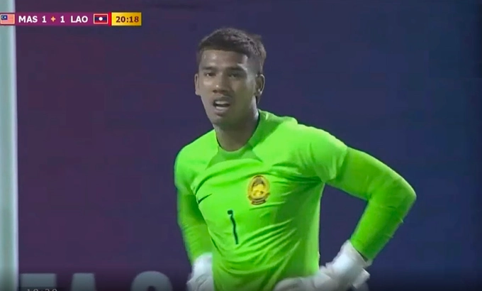 U22 Lào có bàn thắng gờ hòa 1-1 trước Malaysia