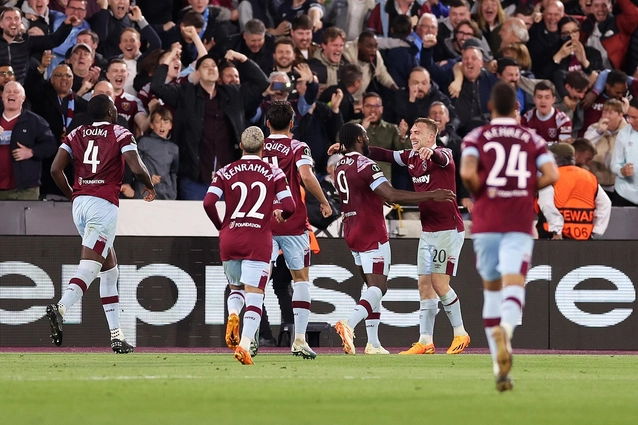 Video West Ham vs AZ Alkmaar Europa Conference League 2023: Hiệp 2 bùng nổ