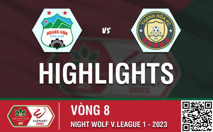 Video tổng hợp: HAGL - Thanh Hóa (Vòng 8 V-League 2023)