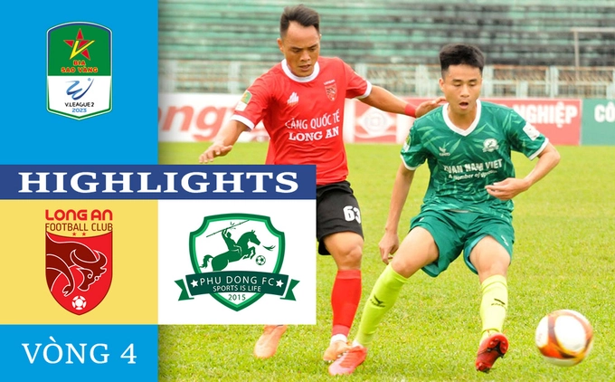 Video tổng hợp: Long An - Phù Đổng (Vòng 4 HNQG 2023)