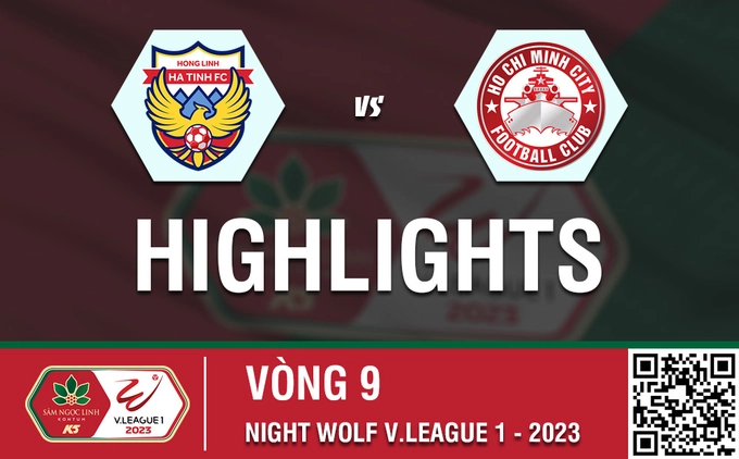 Video tổng hợp: Hà Tĩnh - TPHCM (Vòng 9 V-League 2023)