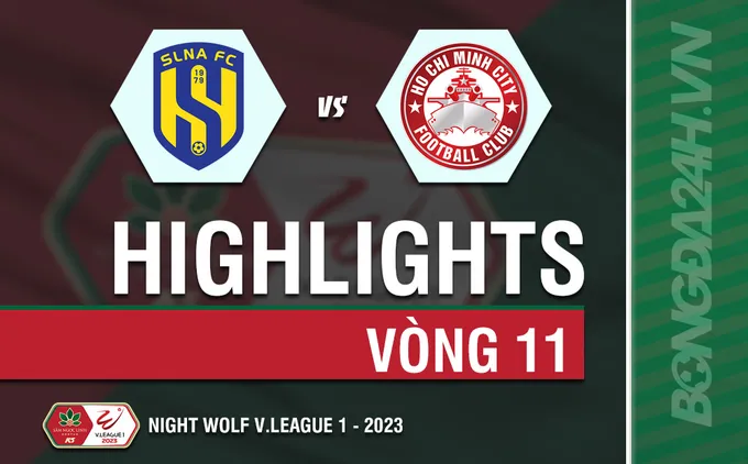 Video tổng hợp: SLNA - TPHCM (Vòng 11 V-League 2023)