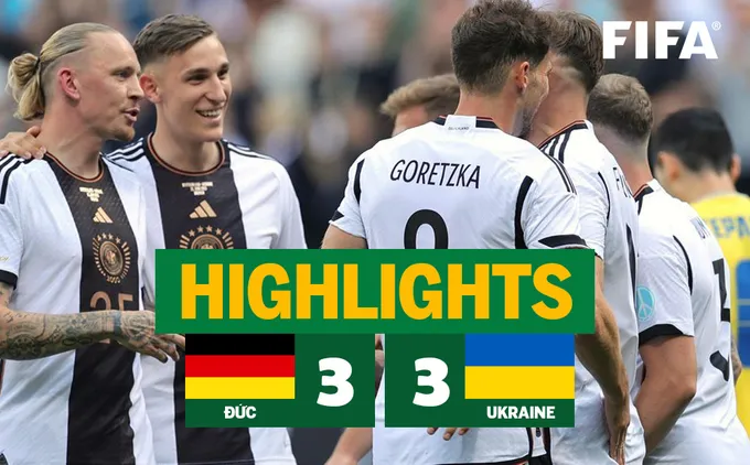 Highlights Đức - Ukraine | Kimmich gỡ hòa phút cuối | Giao hữu quốc tế 2023