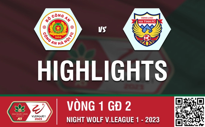 Video CAHN 1-1 Hà Tĩnh: Căng thẳng cuộc đua vô địch