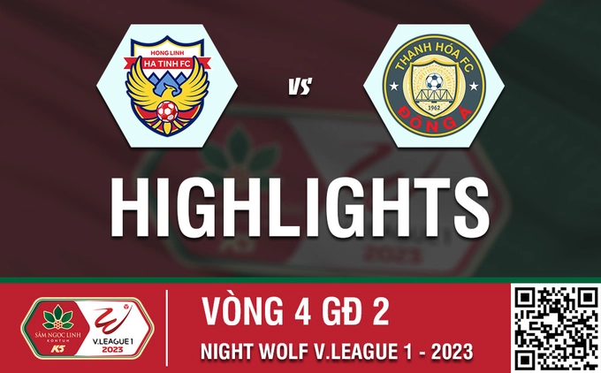 Video tổng hợp: Hà Tĩnh - Thanh Hóa (Vòng 4 nhóm A V-League 2023)