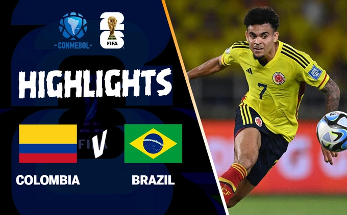 Highlights Colombia - Brazil | Ngược dòng quá cảm xúc | VL World Cup 2026