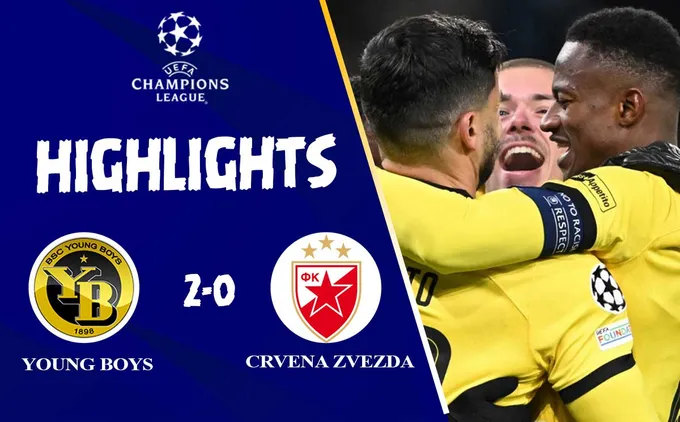 Link xem video Young Boys vs Crvena Zvezda: Cạnh tranh suất chơi Europa League