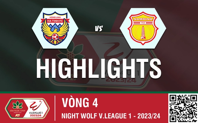 Video tổng hợp: Hà Tĩnh - Nam Định (Vòng 4 V-League 2023/24)