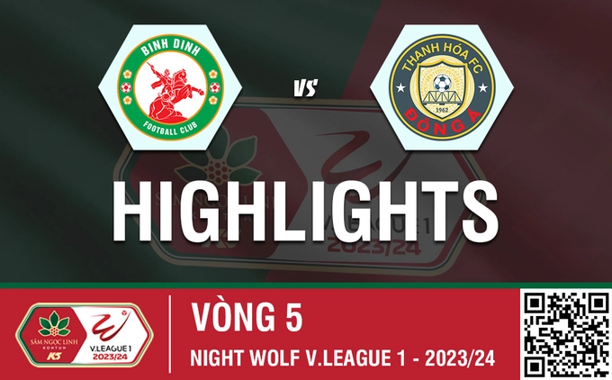 Highlights Bình Định - Thanh Hóa | Thủ môn quá báo | Vòng 5 V-League 2023/24