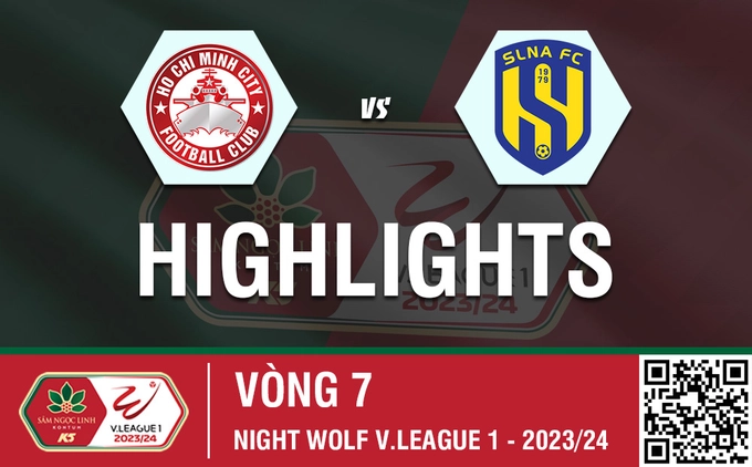 Highlights TPHCM - SLNA | Cuộc nam tiến thảm hại | Vòng 7 V-League 2023/24