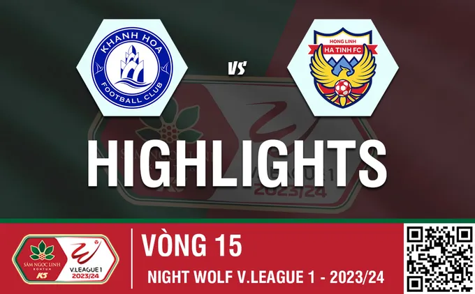 Video tổng hợp: Khánh Hòa - Hà Tĩnh (Vòng 15 V-League 2023/24)