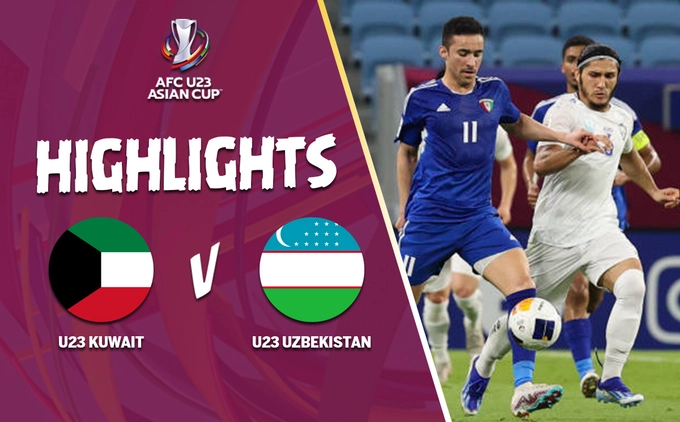 Video tổng hợp: U23 Kuwait - U23 Uzbekistan (Bảng D U23 châu Á 2024)
