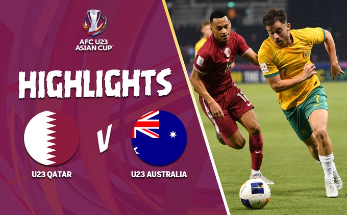 Video tổng hợp: U23 Qatar - U23 Australia (Bảng A U23 châu Á 2024)