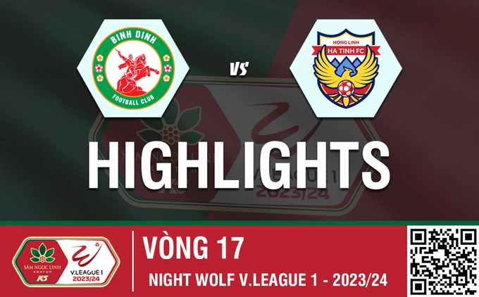 Video tổng hợp: Bình Định - Hà Tĩnh (Vòng 17 V-League 2023/24)