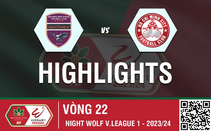 Video tổng hợp: Bình Dương - TPHCM (Vòng 22 V-League 2023/24)