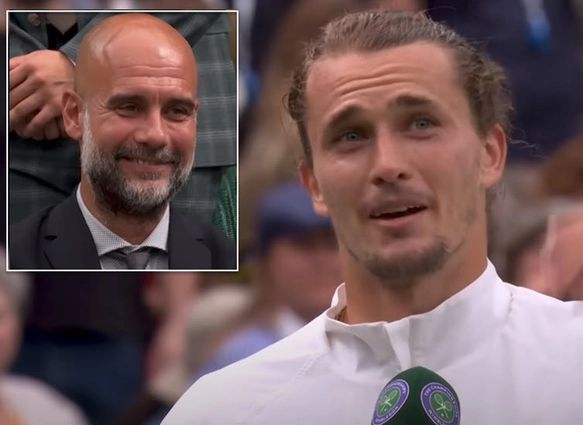 VIDEO: Pep Guardiola được ngôi sao tennis nài nỉ về Bayern Munich
