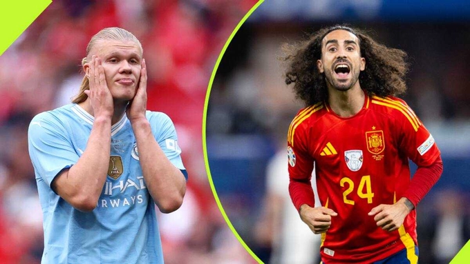 VIDEO: Marc Cucurella cảnh báo Haaland khi hát ăn mừng cùng ĐT Tây Ban Nha