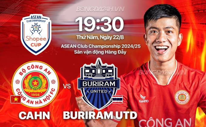 Video: CAHN - Buriram (Bảng B Shopee Cup 2024/25)