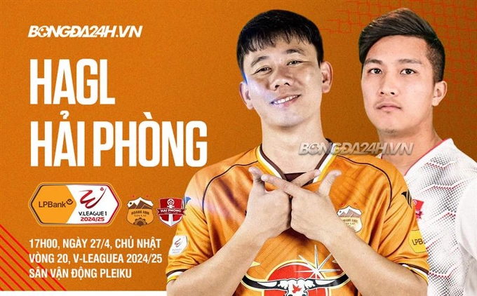Highlights HAGL vs Hải Phòng: Bàn thắng muộn màng (LPBank V.League 1-2024/25)