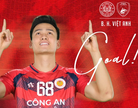 Bùi Hoàng Việt Anh tiếp tục sắm vai người hùng cho CLB CAHN