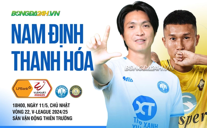 Highligts Nam Định vs Thanh Hóa: Bản lĩnh nhà vua (LPBank V.League 1-2024/25)