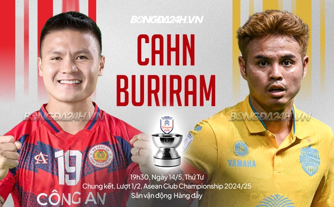 Highlights CAHN vs Buriram: Hòa đáng tiếc (Shopee Cup 2024/25)