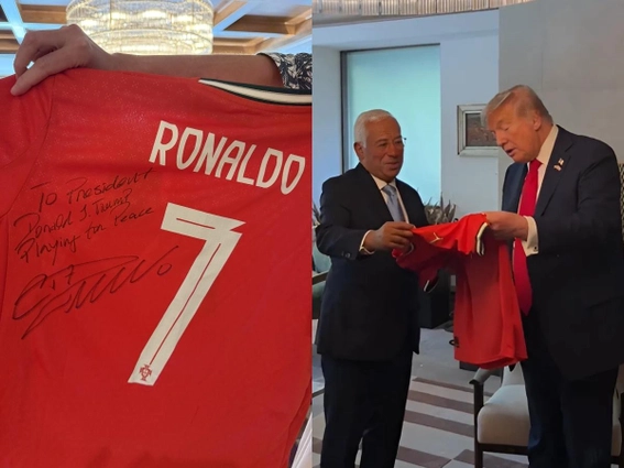 VIDEO: Cristiano Ronaldo gửi quà cho Tổng thống Mỹ Donald Trump kèm thông điệp đặc biệt