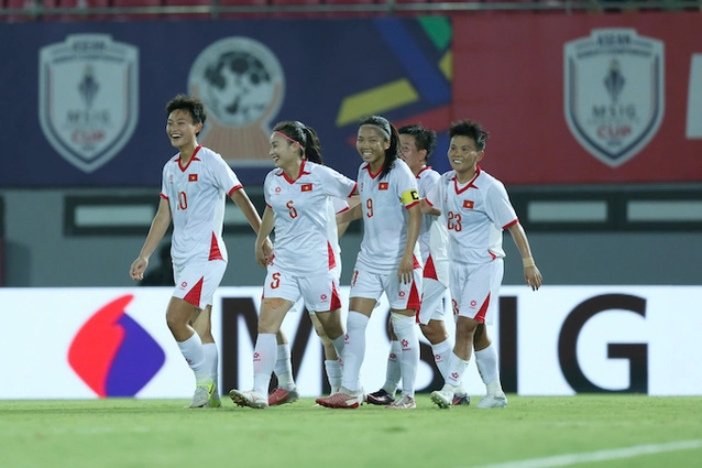 Highlights nữ Việt Nam vs nữ Indonesia: Chiến thắng 7 sao (Giải vô địch Đông Nam Á 2025)