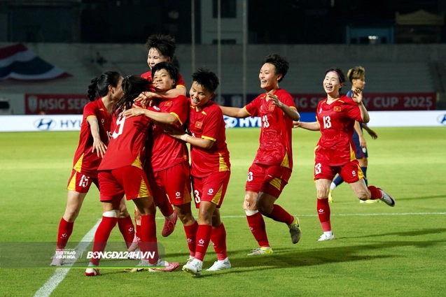 Highlights nữ Việt Nam vs nữ Thái Lan: Toàn thắng vòng bảng (Giải vô địch Đông Nam Á 2025)