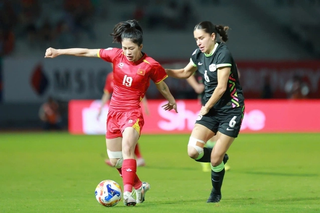 Highlights nữ Việt Nam vs nữ Australia: Thất bại sít sao (Giải vô địch Đông Nam Á 2025)