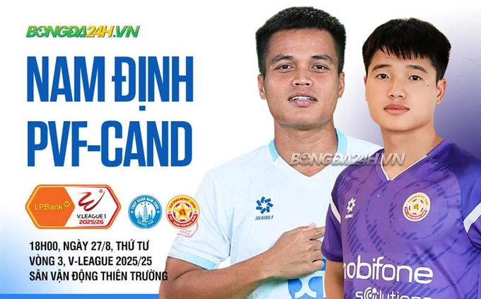 Highlights Nam Định vs PVF-CAND: Lại thắng ngược (LPBank V.League 1-2025/26)