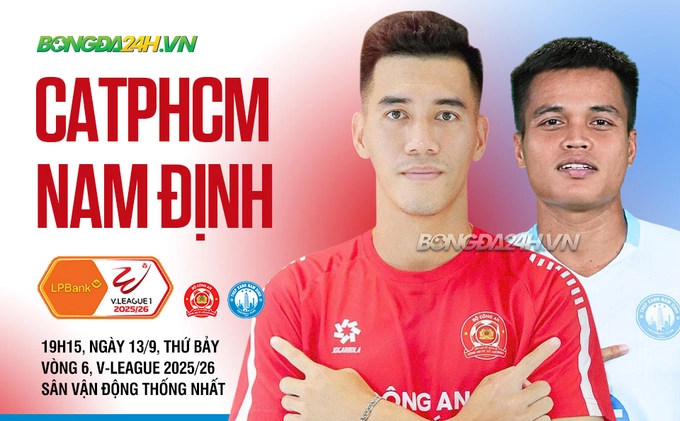 Highlights CATPHCM vs Nam Định: Trận hòa nhạt (Vòng 6 LPBank V.League 1-2025/26)