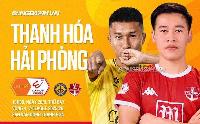 Highlights Thanh Hóa vs Hải Phòng: Rượt đuổi hấp dẫn (Vòng 4 LPBank V.League 1-2025/26)