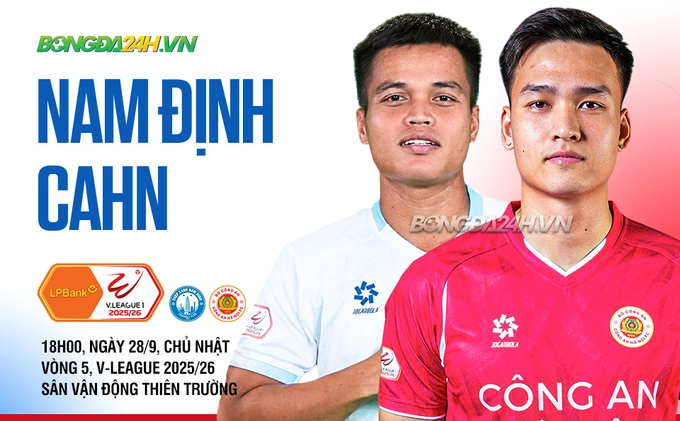 Highlights Nam Định vs CAHN: Thiên Trường ngày mưa buồn (Vòng 5 LPBank V.League 1-2025/26)